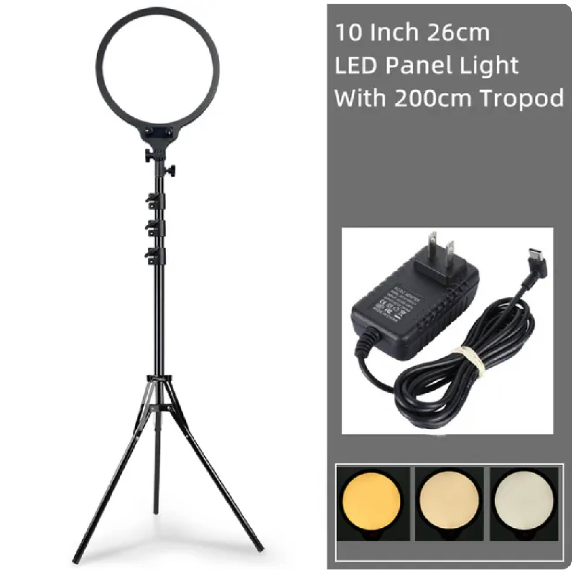 Miniatura 4 de Panel Luz Led Fotográfia Con Tripode